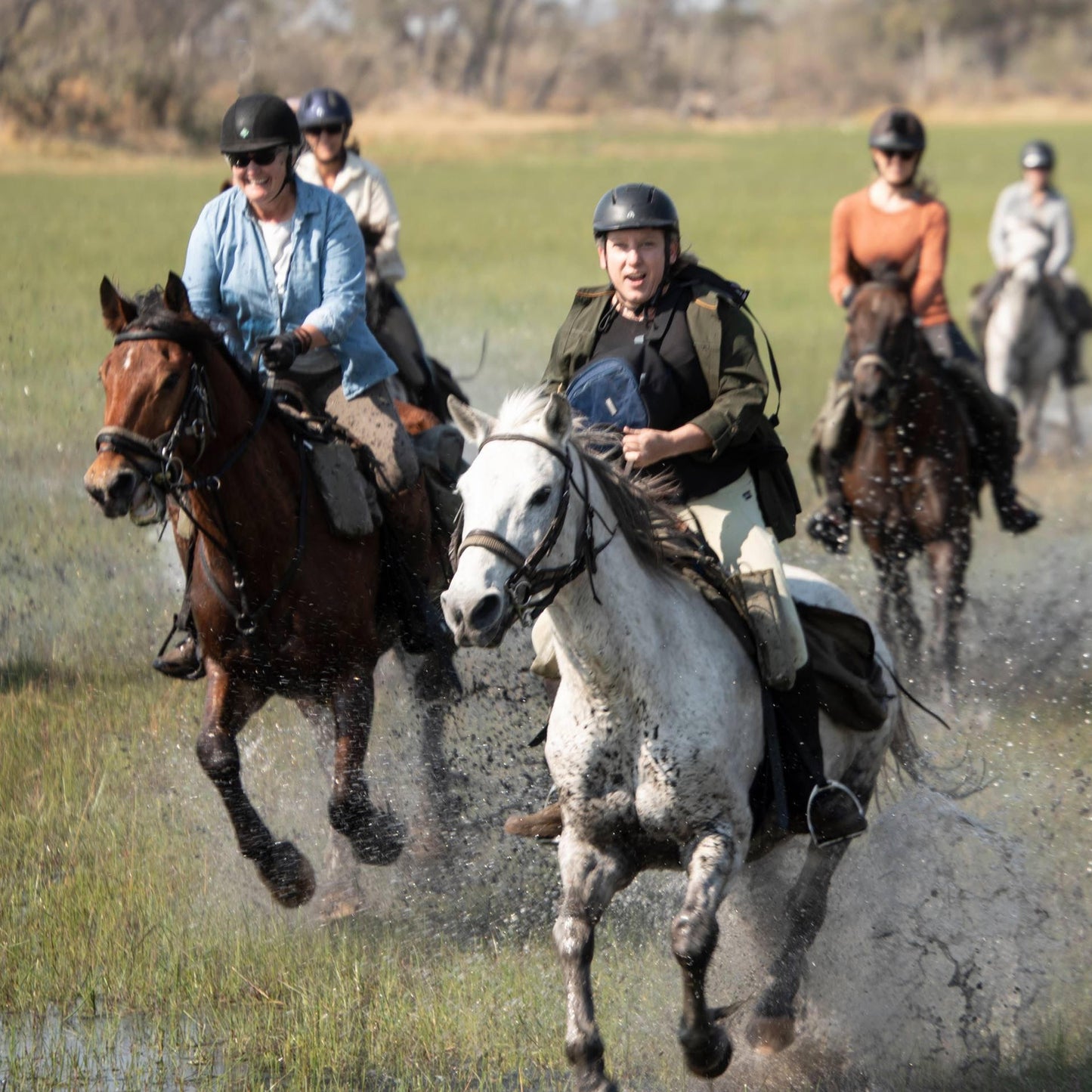 A Horseback Safari in Botswana on the Okavango Delta - with a camera!