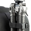 Included tripod strap with locking SR buckle