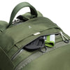 Top zippered pocket for quick access to essentials