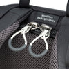 Ergonomic zipper pulls are easily gripped with gloves or frozen fingers