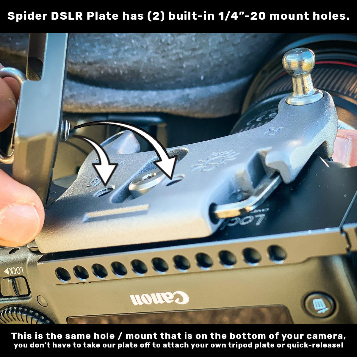 
                  
                    301: SpiderPro DSLR Camera Plate
                  
                