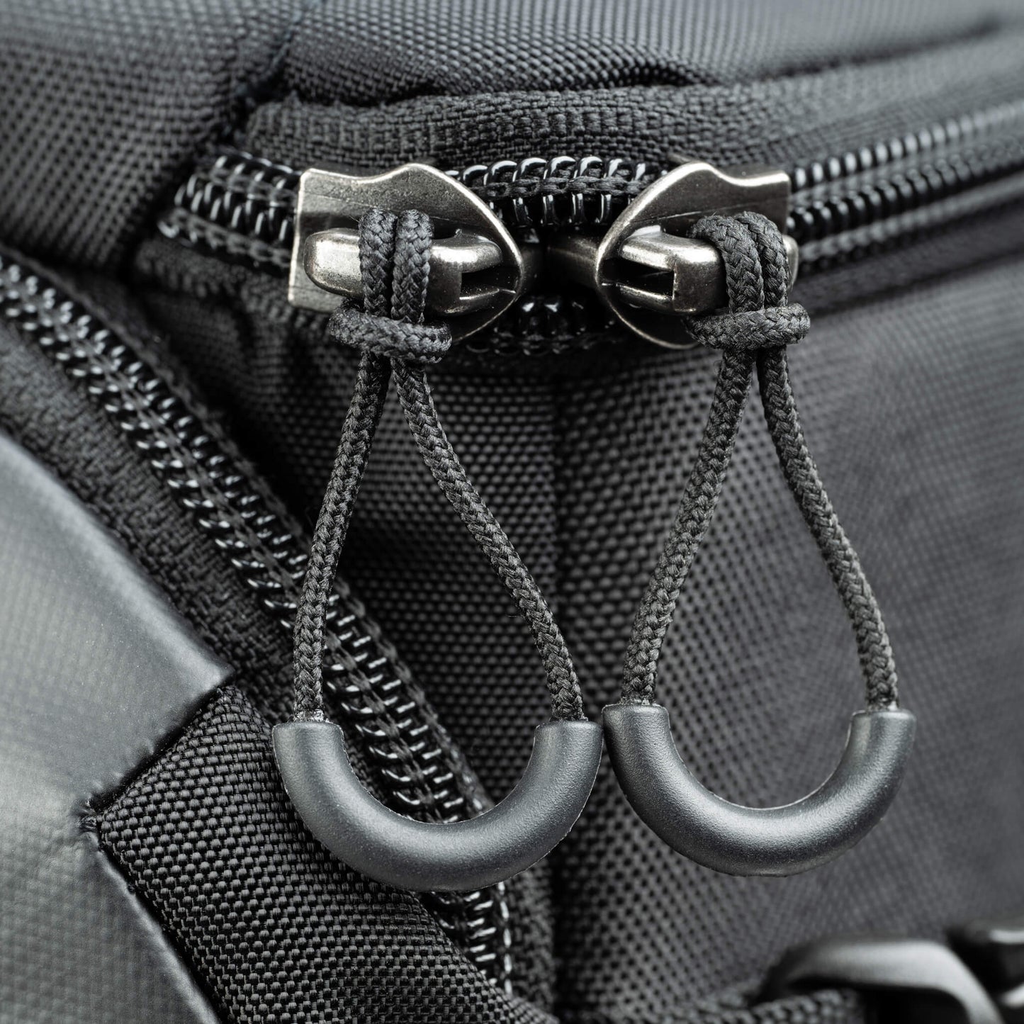 
                  
                    YKK® RC Fuse zippers with thumb pulls on sliders
                  
                