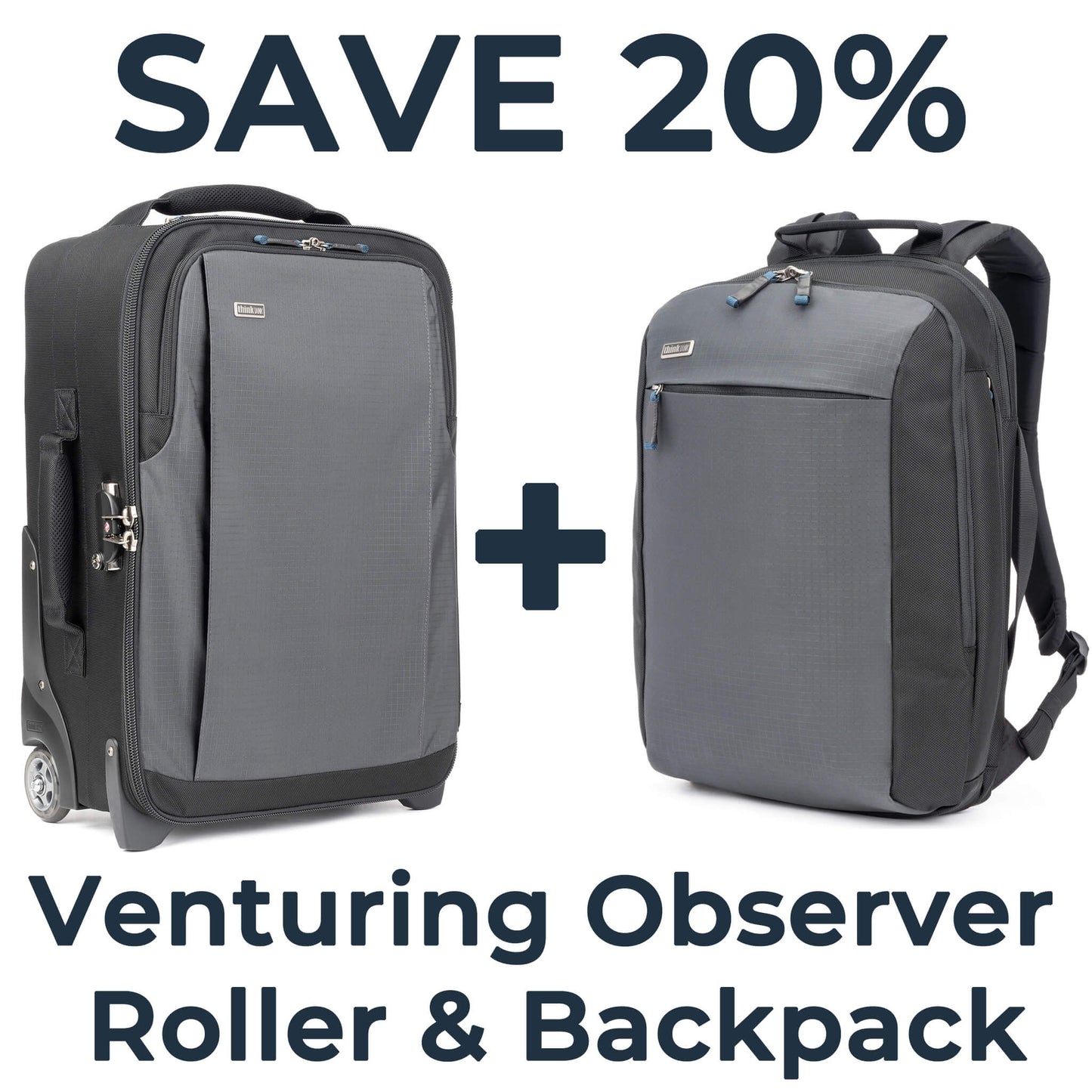 Save 20% on a Venturing Observer Roller and Backpack