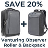 Save 20% on a Venturing Observer Roller and Backpack