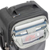 Front organizer pocket fits a 16" laptop and full size tablet