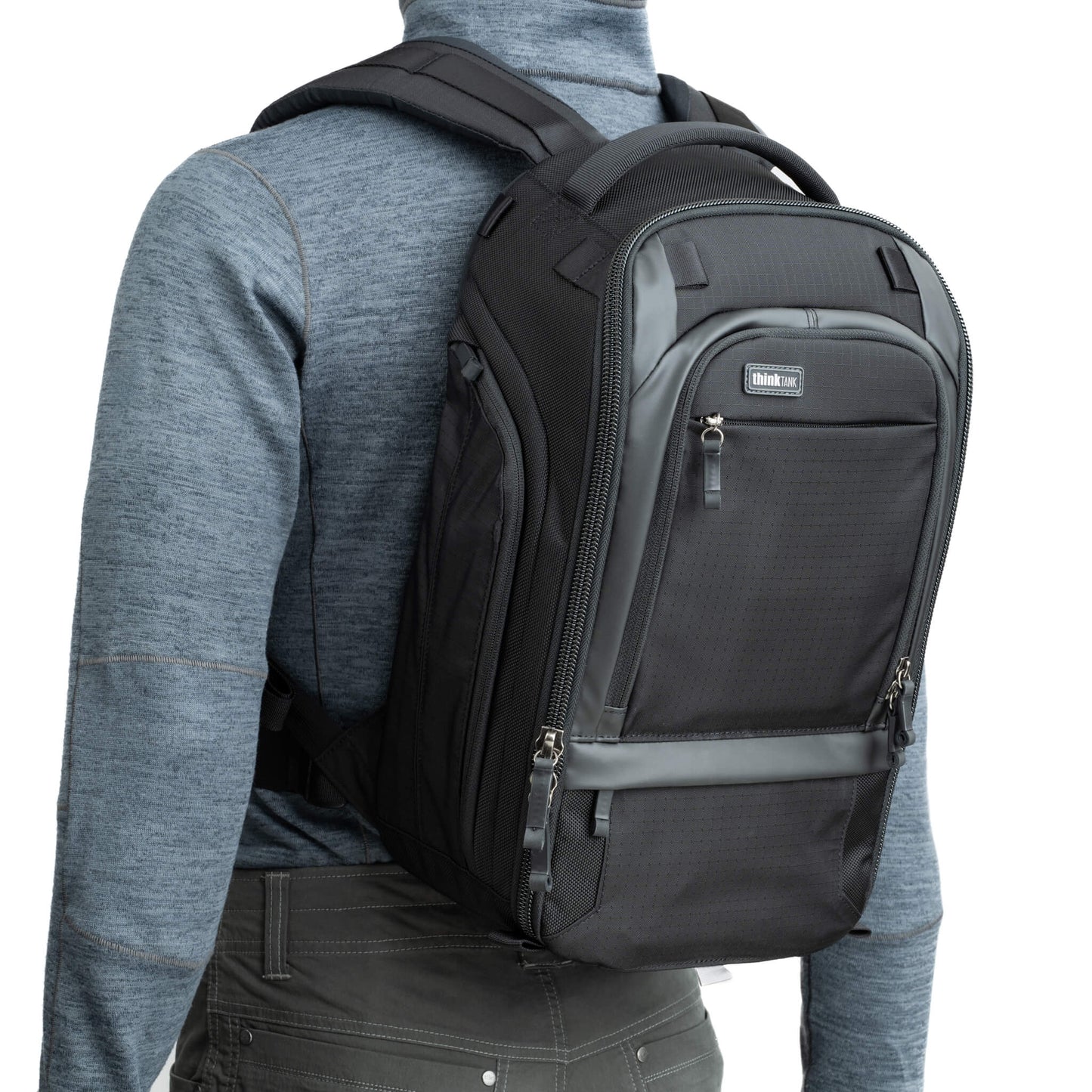 
                  
                    Contoured back panel provides a comfortable fit for most body types
                  
                