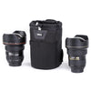 Fits wide-angle lenses with hoods in shooting position. Like 16–35mm f/2.8 or 11–24mm f/4 or 24mm f/1.4 or 14–24mm f/2.8 each with the lens hood in the shooting position