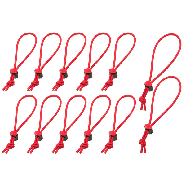 Red Whips™ - Elastic bungie cable ties for attaching gear to anything ...