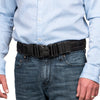 Thin belt with robust support for attaching modular components